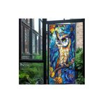 WINK FOL Cam Vitray Folyo, Kendindin Yapışkanlı, Desnli Buzlu Cam Folyo 61x100 cm