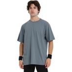 Wink Oversize Erkek Gri Günlük Stil T-Shirt 25KE1024-GRI - M