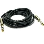 Winkel 3 m 6.3 mm Stereo Metal Jaklı Kablo