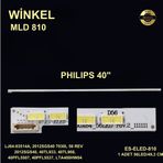 Winkel MLD-810 Philips 40 inç TV Bar Led