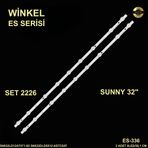 Winkel SET-2226 Sunny 32 inç TV Bar Led Takımı