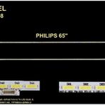 Winkel SET-2608 Philips 65 inç TV Bar Led Takımı