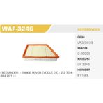 Winkel WAF-3246 WAF-3246 Hava Filtresi Discovery Sport 14- Freelander Iı 11- Range Rover Evoque 11- 2.0 Sı4 K