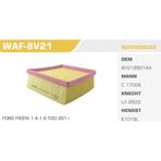 WINKEL WAF-8V21 Hava Filtresi Fiesta VI 08- Transit Tourneo Courier 14- / Mazda 2 11- 1.4 TDCI 1.5 TDCI 1.6 TDCI 1.6 Mz-Cd
