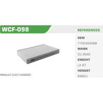 WINKEL WCF-98 Polen Filtresi CLIO II Kangoo Megane I / Logan / Kubıstar