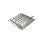 winlüx Alüminyum Banyo Wc Havalandırma Menfezi 33x40 Eloksallı Seri