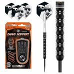 WINMAU Danny Noppert Freeze Edition 22 Gram Profesyonel çelik uç tungsten dart seti ile birlikte dart uçuşları ve miller (Şaftı)