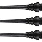 WINMAU Darts Triton Yumuşak Uçlu Noktalar - Elektronik Dart Tahtası için Noktalar - Siyah Renklerinde Mevcuttur