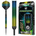 WINMAU Firestorm 21 Gram Profesyonel çelik uç tungsten dart seti ile birlikte dart uçuşları ve miller (Şaftı)