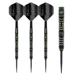 WINMAU Michael Van Gerwen MvG Vantage Tungsten Çelik Uçlu Dart Seti 22 Gram Prizma Kanatları ve Vecta Şaftları (Damga)