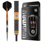 WINMAU Nitin Kumar 23 Gram Profesyonel çelik uç tungsten dart seti ile birlikte dart uçuşları ve miller (Şaftı)