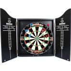 Winmau Profesyonel Dart Seti Winmau Sniper Dart Tahtası, 6 Adet Winmau Ok, Ahşap Kabin