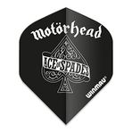 WINMAU Rock Legends Motorhead Ace of Spades Rhino ekstra kalın dart kanatları - paket başına 1 set (toplam 3 uçuş)