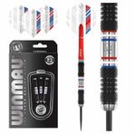 WINMAU Thibault Tricole 23 Gram Profesyonel çelik uç tungsten dart seti ile birlikte dart uçuşları ve miller (Şaftı)