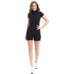 Winmoda34 Siyah Kadın Deniz Havuz Spor Tulum - XL