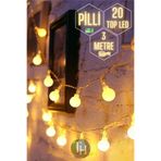 Winnie Baby Mini Top Led 3 Metre 20 Led Pilli Gün Işığı Yılbaşı Yeni Yıl Dekor Lambası Çocuk Odası Aydınlatma