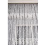 WİNSEV Su Yolu Desen Brode Nakış Işlemeli Tül Perde (1/2.5 Normal Pile) EKRU EKRU 150 x 250