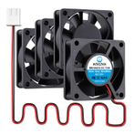 WINSINN DC 60mm Fan 12V 6020 Çift Bilyalı Rulman Fırçasız Soğutma 60x20mm 2PIN (4 Adet Paket)