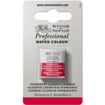 Winsor & Newton 0101466 Professional sulu boya, sanatçı kalitesinde canlı sulu boya, yüksek renk parlaklığı ve parlaklık, solmaz, arşiv kalitesi, 1/2 kap - kalıcı Alizarin karmesin