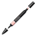Winsor & Newton 0203622 ProMarker Profesyonel Düzen Kalemi - 2 Uçlu, Çizimler, Tasarım ve Düzenler için İnce ve Geniş - Sis Pembesi