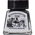 Winsor Newton 030 Black Indian 14 ml Çizim Mürekkebi