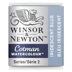 Winsor & Newton 0301472 Cotman metalik sulu boya, stüdyo sulu boya, canlı yüksek kaliteli renkler, çok iyi işleme özellikleri, 1/2 kap - parlak mavi