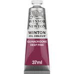 Winsor & Newton 1414250 Winton, ince kaliteli yağlı boya – 37 ml tüp, eşit kıvamlı, ışığa dayanıklı, yüksek kapatma gücü, renk pigmentleri açısından zengin – Quinacridone koyu pembe