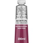 Winsor & Newton 1437250 Winton, ince kaliteli yağlı boya – 200 ml tüp, eşit kıvamlı, ışığa dayanıklı, yüksek kapatma gücü, renk pigmentleri açısından zengin – Quinacridone koyu pembe