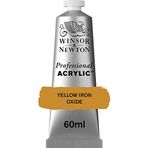 Winsor & Newton 2320737 profesyonel akrilik boya, sanatçı kalitesi, yüksek renk parlaklığı ve opaklık, arşiv kalitesi, 60 ml tüp - demir oksit sarı