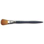Winsor & Newton 5011425 Professional sulu boya fırçası, sentetik lifli sulu boya boyaları için boyama fırçası, ergonomik sap, uzun ömürlü ve şeklini korur, kısa saplı paspas 1 inç