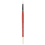 Winsor & Newton 5423004 - University Sanatçı Yuvarlak Fırça No. 4 - Yağlı Boya, Akrilik Boya ve Sulu Boya için, Renk: Beyaz, Kırmızı, Siyah