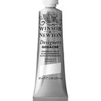 Winsor & Newton 614512 Designer Guaj - Kalıcı Beyaz, 37 ml Tüp - Mat Kapatıcı Guaj Boyaları, Guaj Boyama için İdeal, Parlak, Işığa Dayanıklı Renkler Yüksek Kapatma Gücü