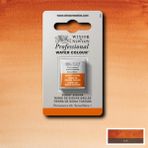 Winsor Newton Burnt Sienna 074S.1 Yarım Tablet Sulu Boya