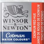 Winsor Newton Cadmium Red Hue 095 Yarım Tablet Sulu Boya