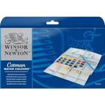 Winsor Newton Cotman 24 Renk Tablet Sulu Boya Seti