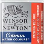 Winsor & Newton Cotman Cadmium Red Hue 95 Yarım Tablet Sulu Boya