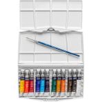 Winsor & Newton Cotman Tüp Sulu Boya Set 12 x 8 ml Renkli Tüpler ile Yaratıcı Projeler İçin