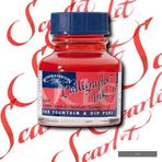 Winsor & Newton N:601 Scarlet Kaligrafi Mürekkebi