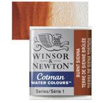 Winsor Newton No:074 Burnt Sienna Tablet Sulu Boya