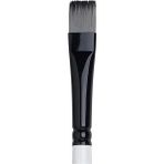 Winsor & Newton Professional Akrilik Uzun Saplı Sentetik Kısa Yassı Fırça No:10
