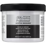Winsor & Newton Profesyonel Akrilik, Akrilik Boya 237 ml Tüp, Yüksek kapatma gücü, Sanatçı kalitesi, titanyum beyaz, akrilik, UV-Firnis Glänzend, Firnis - 450ml Flasche