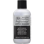 Winsor & Newton Profesyonel Akrilik, Akrilik Boya 237 ml Tüp, Yüksek kapatma gücü, Sanatçı kalitesi, titanyum beyaz, akrilik, Uv-firnis Matt, Firnis - 125ml Flasche
