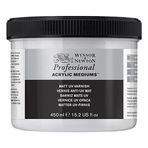 Winsor & Newton Profesyonel Akrilik, Akrilik Boya 237 ml Tüp, Yüksek kapatma gücü, Sanatçı kalitesi, titanyum beyaz, akrilik, UV-Firnis Matt, Firnis - 450ml Flasche