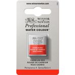 Winsor & Newton Profesyonel Sulu Boya Boyası, Yarım Tava, Kadmiyum Kırmızısı