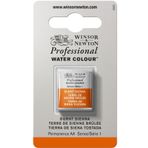 Winsor & Newton Profesyonel Sulu Boya Yarı Kap, Yanık Toprak Rengi, Halber Napf