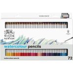 Winsor & Newton Studio Collection 72'li Sulu Boya Kalem Set (Metal Kutulu) - Çok Renkli