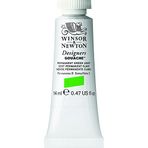Winsor & Newton Tasarımcıları Guache, en iyi sanatçı boyası, örtücük, yüksek kaliteli pigmentler, Kalıcı Açık Yeşil, 14 ml