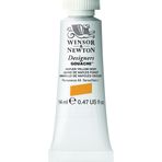Winsor & Newton Tasarımcıları Guache, en iyi sanatçı boyası, örtücük, yüksek kaliteli pigmentler, Koyu Napoli Sarısı, 14 ml