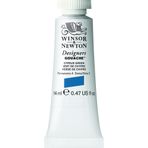 Winsor & Newton Tasarımcıları Guache, en iyi sanatçı boyası, örtücük, yüksek kaliteli pigmentler, Zyperngrün, 14 ml