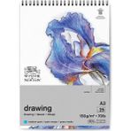 Winsor & Newton W&n Çizim Bloknotu Spiralli Hafif Dokulu 150GR A3 25YAPRAK